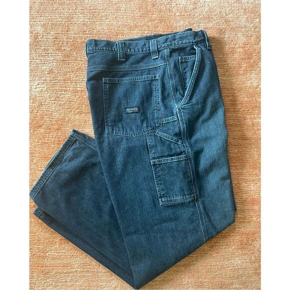 Vintage WRANGLER Carpenter Stone Wash  MEN’S Jeans - Picture 7 of 7